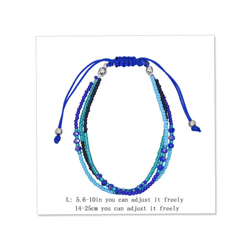 Handmade Bohemian Ethnic Colorful Friendship Bracelet