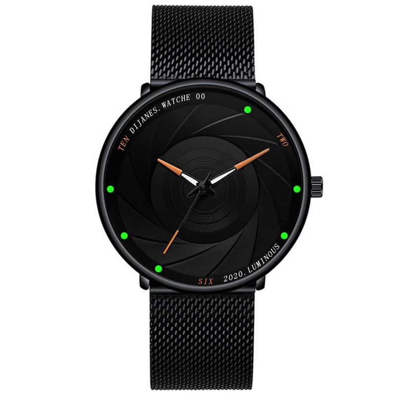2022 minimalist Mens Fashion Watch