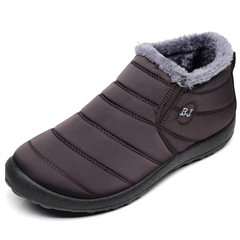 Lightweight Winter Shoes For Men Snow Boots Waterproof
