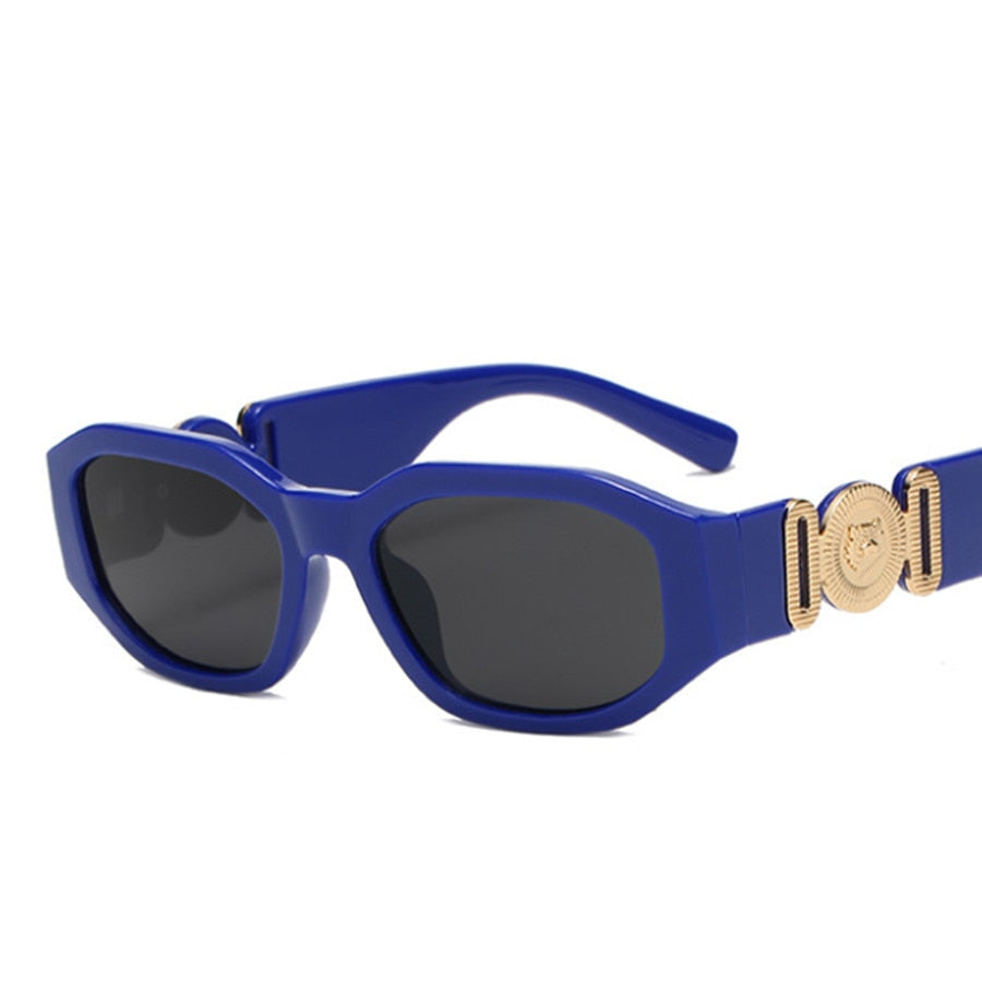 Luxury Retro Vintage Square UV400 Sunglasses