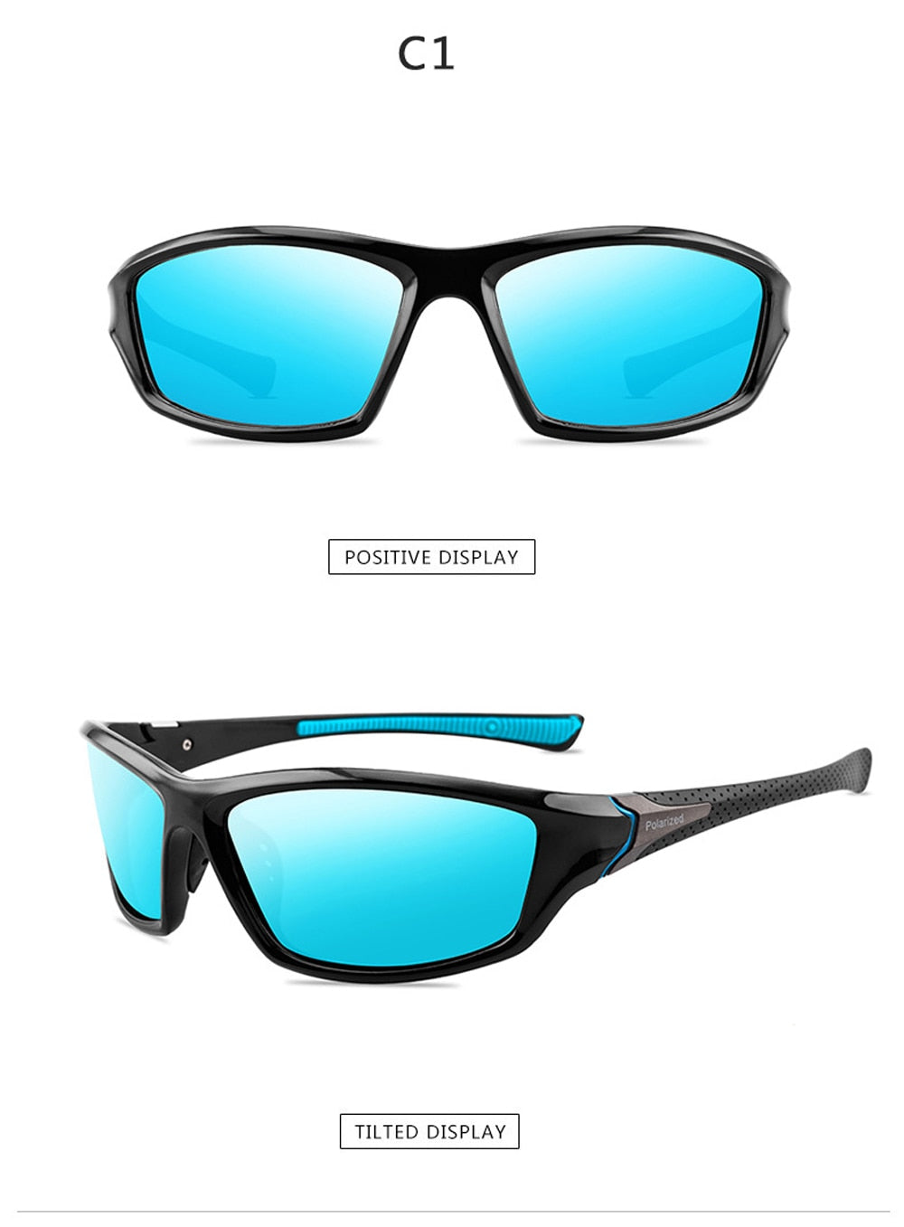 Unisex UV400 Polarised Sun Glasses