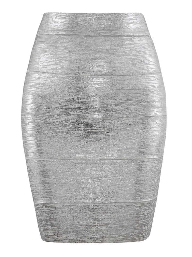 Rose flower Bandage Skirt High Street