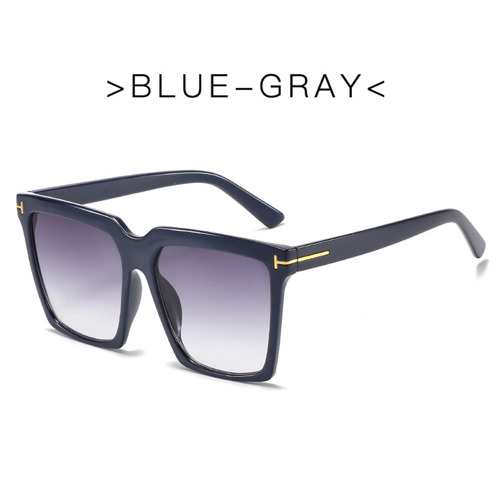 MUSELIFE Fashion Square Women's Cat Eye Sunglasses