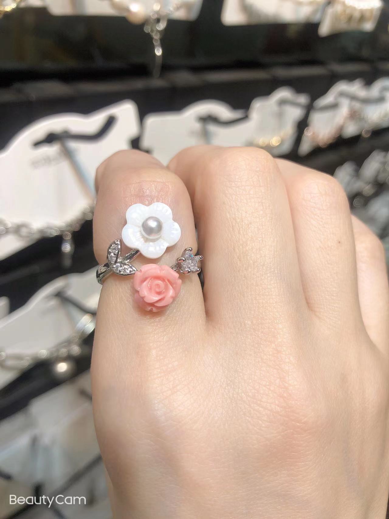 New Exquisite Lovely Opening Ring