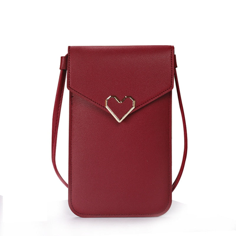 2022 PU Leather Casual Solid Crossbody Bags