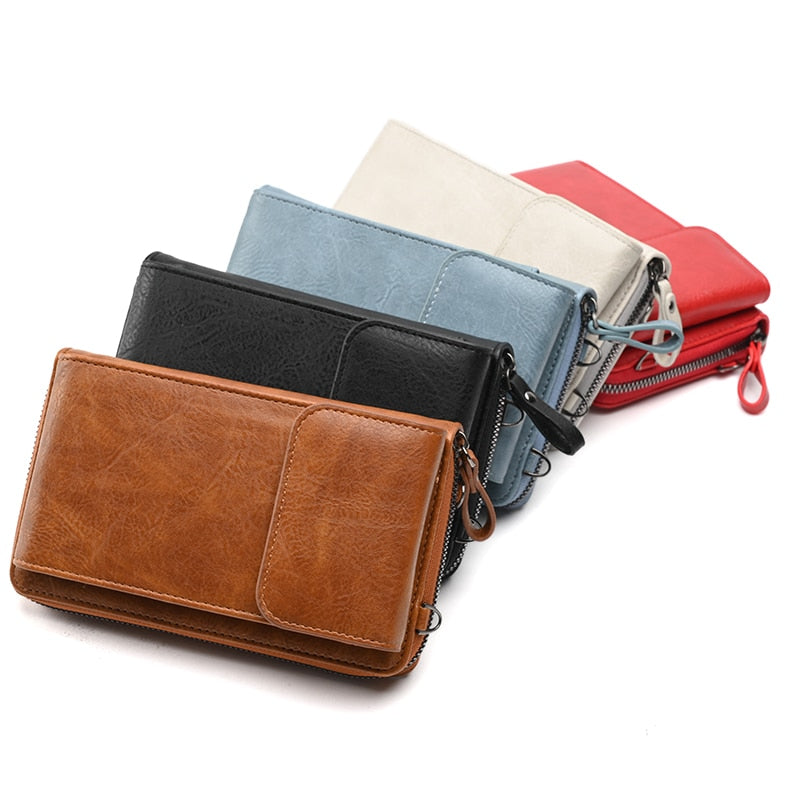 PU Leather Card Holder Female Purse