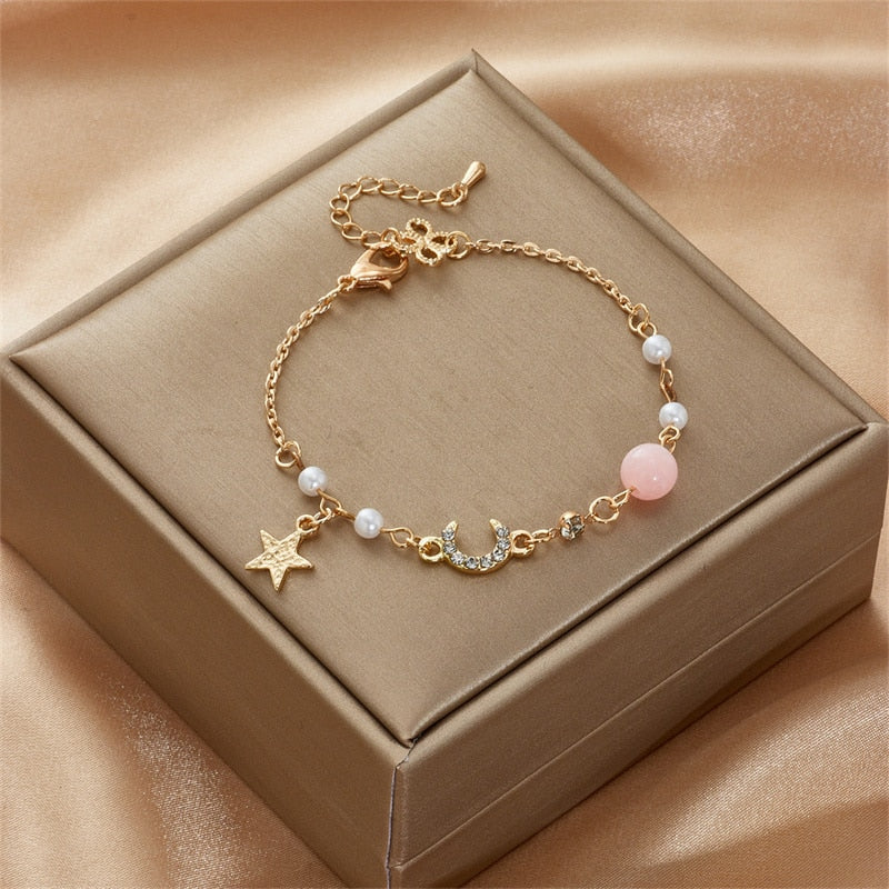 Japan Korea Star Moon Bracelet For Women