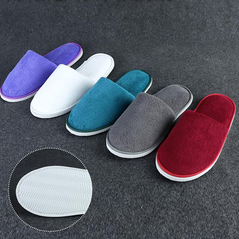 Women Indoor warm furry Home Slipper Flip Flops