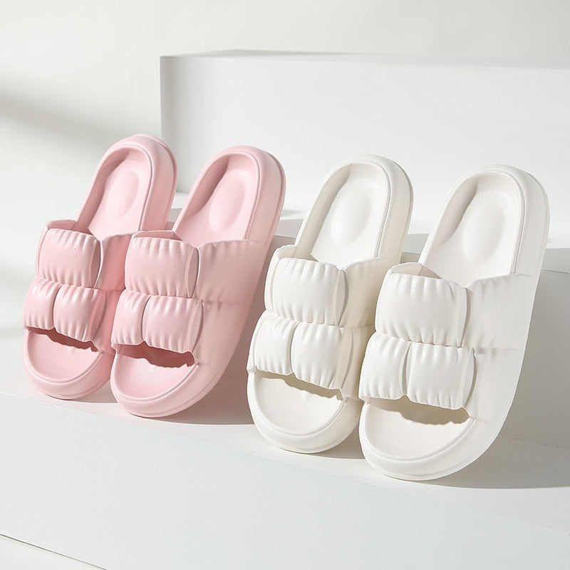 EVA Soft Sole Flat Shoes Mute Non-slip Flip Flops