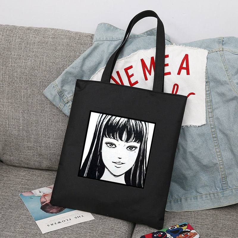 Reusable Shopping Bag Women Canvas Tote Bag