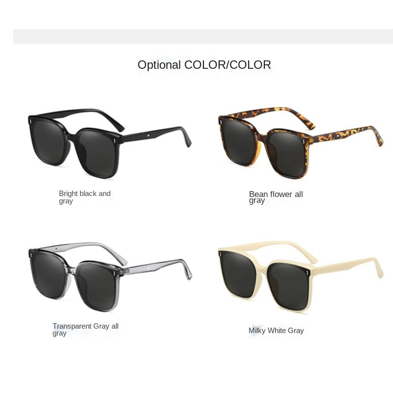 OIMG Vintage Square Sunglasses Women Oversized Sunglass