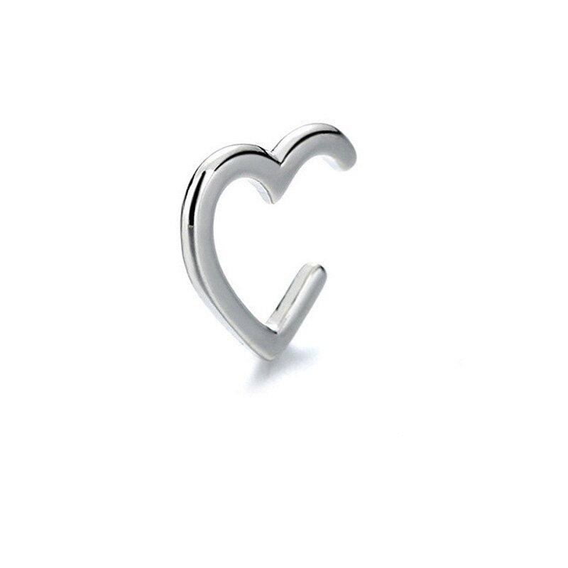 1 pcs Charming Line Zircon Clip Earrings Without Piercing