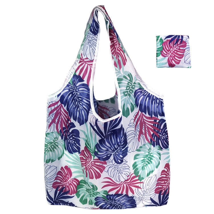 Fashion Printing Foldable Eco-Friendly Large-capacity Shopping Bag