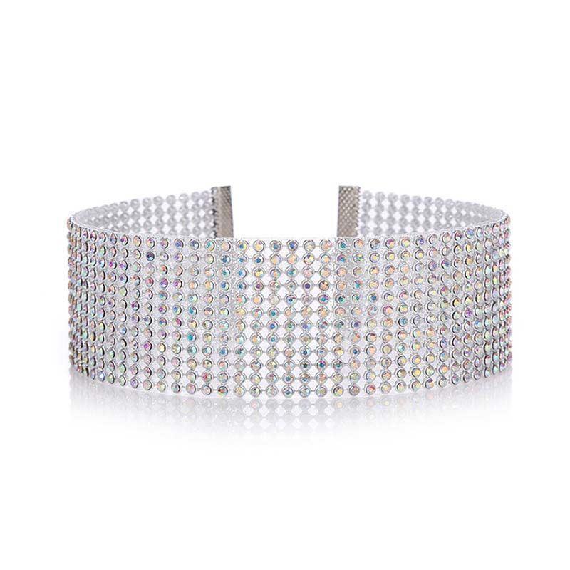 Crystal Rhinestone Choker Necklace