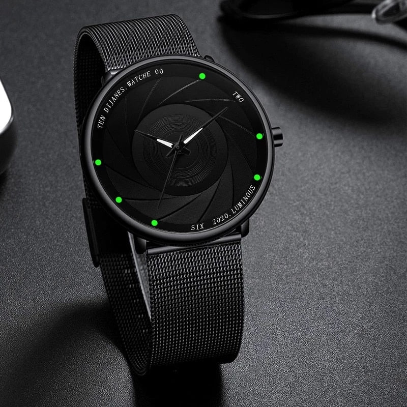 2022 minimalist Mens Fashion Watch