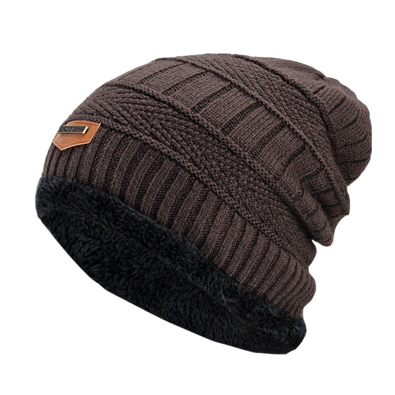 Thick Wool Neck Scarf Cap Balaclava Mask Bonnet Hats