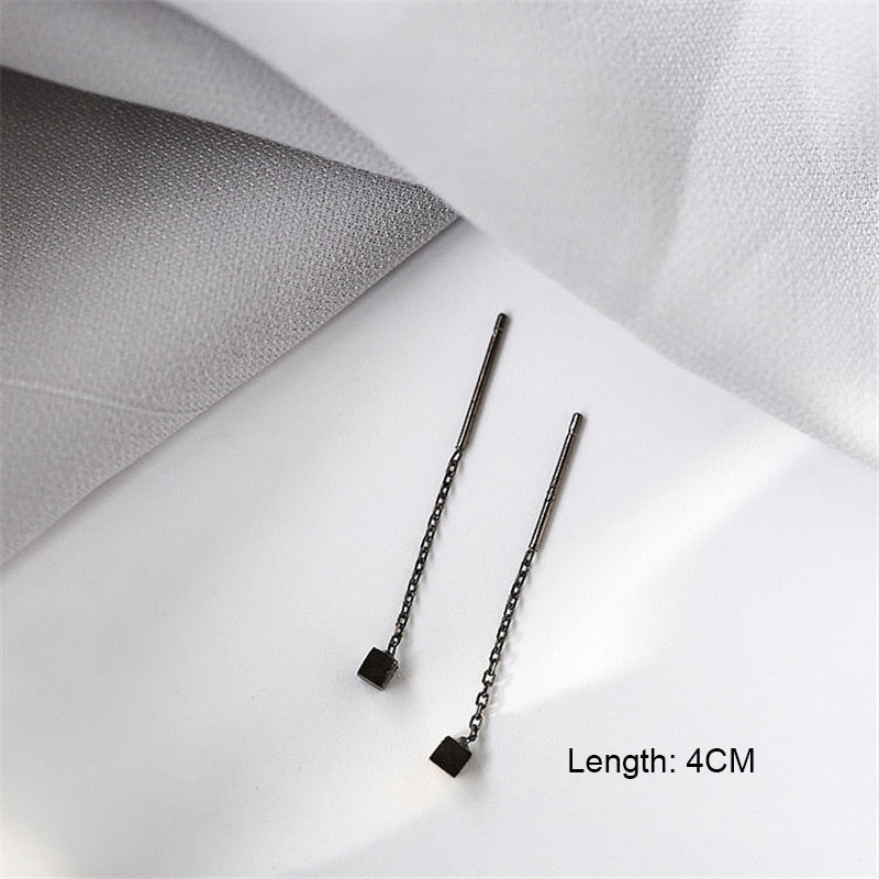LATS Trend Long Wire Tassel Thread Chain