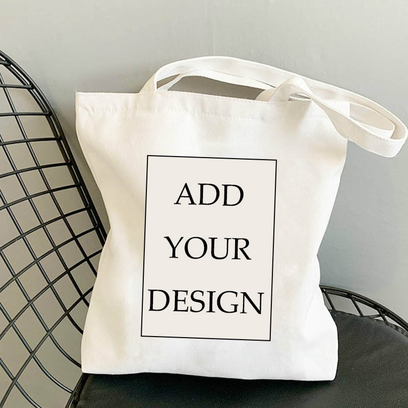 Customized Canvas Bags Shopper Shoulder Bag