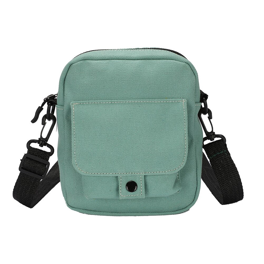 All-match Ladies Shoulder Bag Fashion Corduroy Zipper Messenger Bag