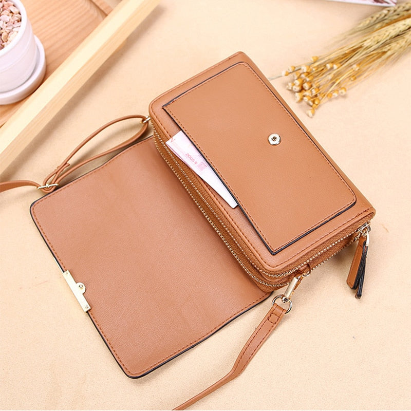 Pu Leather Handbags Female Multifunctional Large Capacity Shoulder bag