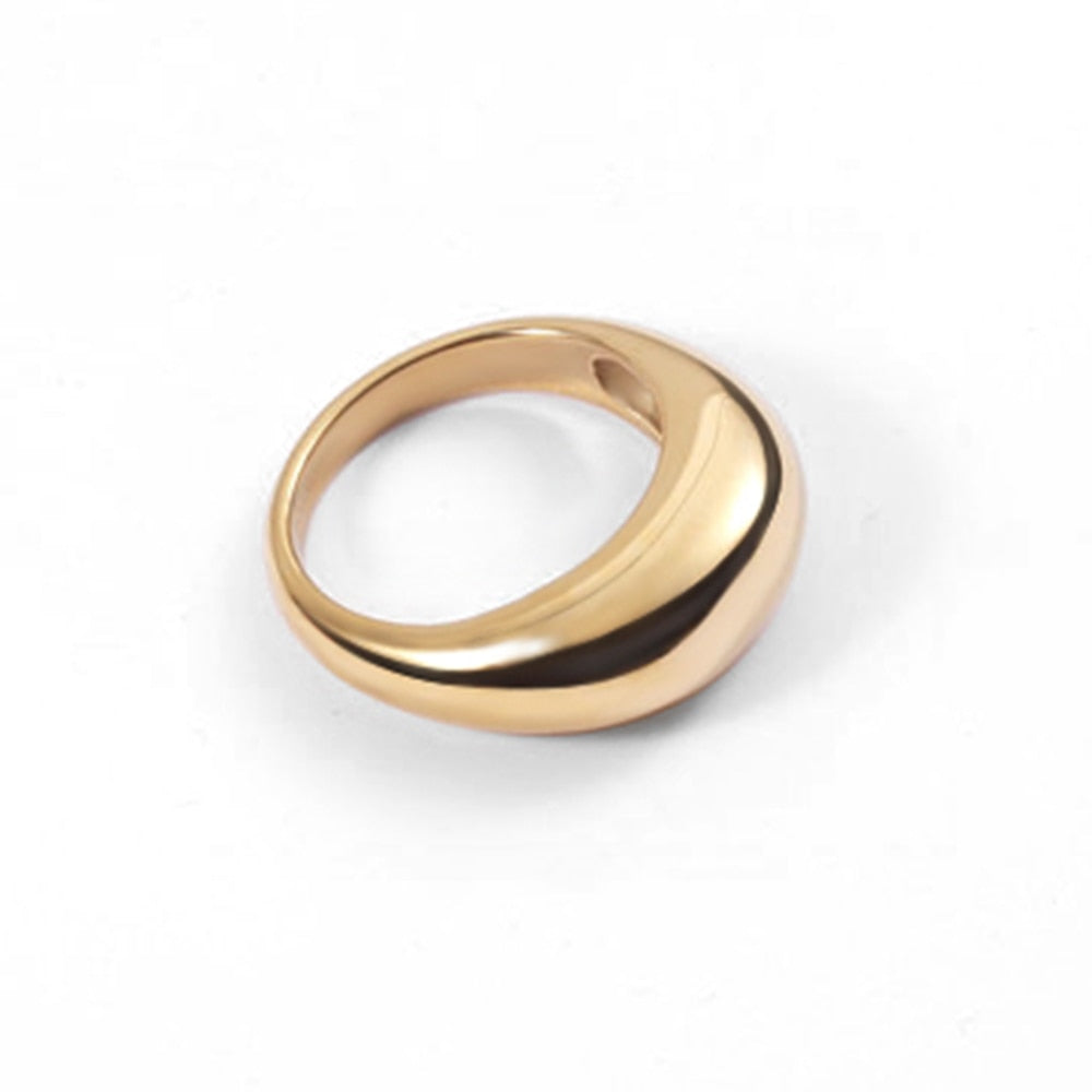 e-Manco Fashion Simple Stainless Steel Ring