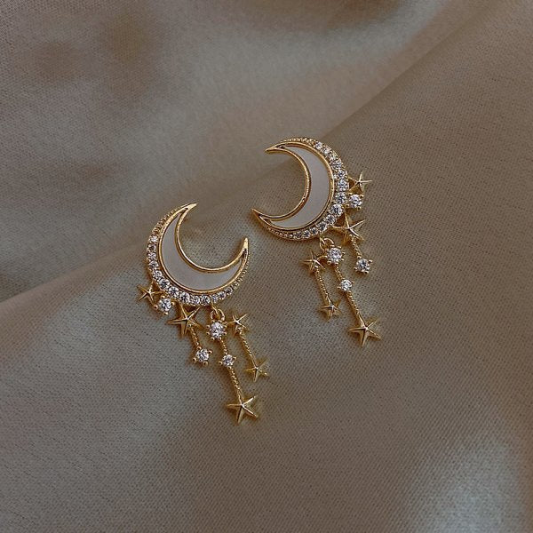 Exquisite Flower Zircon Stud Earrings For Women