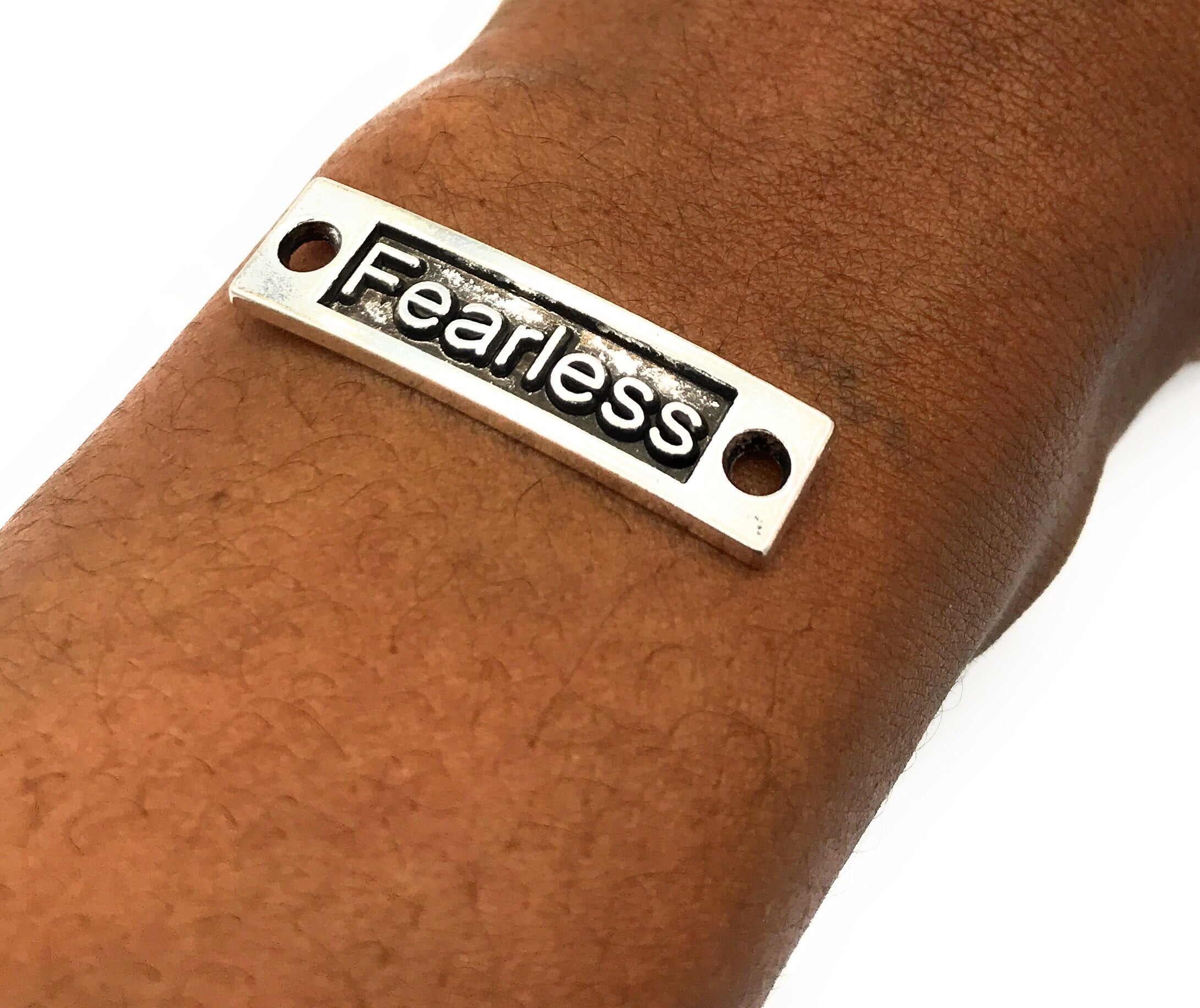 20PCS Inspiration Statement Fearless Vintage Bracelet Making