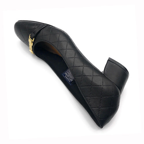 Women square high heal leather shoes office lady pure Nautica fashion shoe e