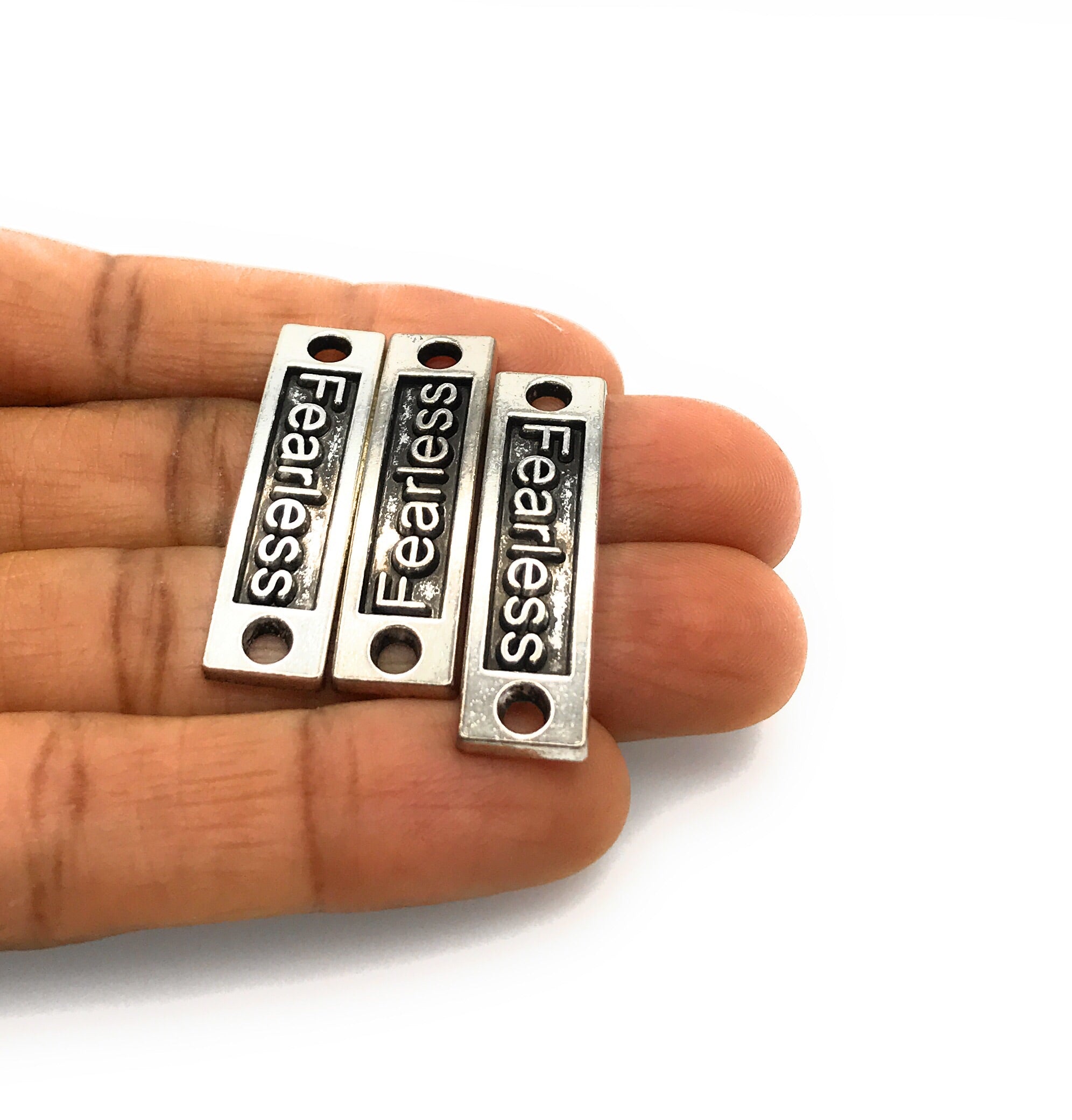 20PCS Inspiration Statement Fearless Vintage Bracelet Making