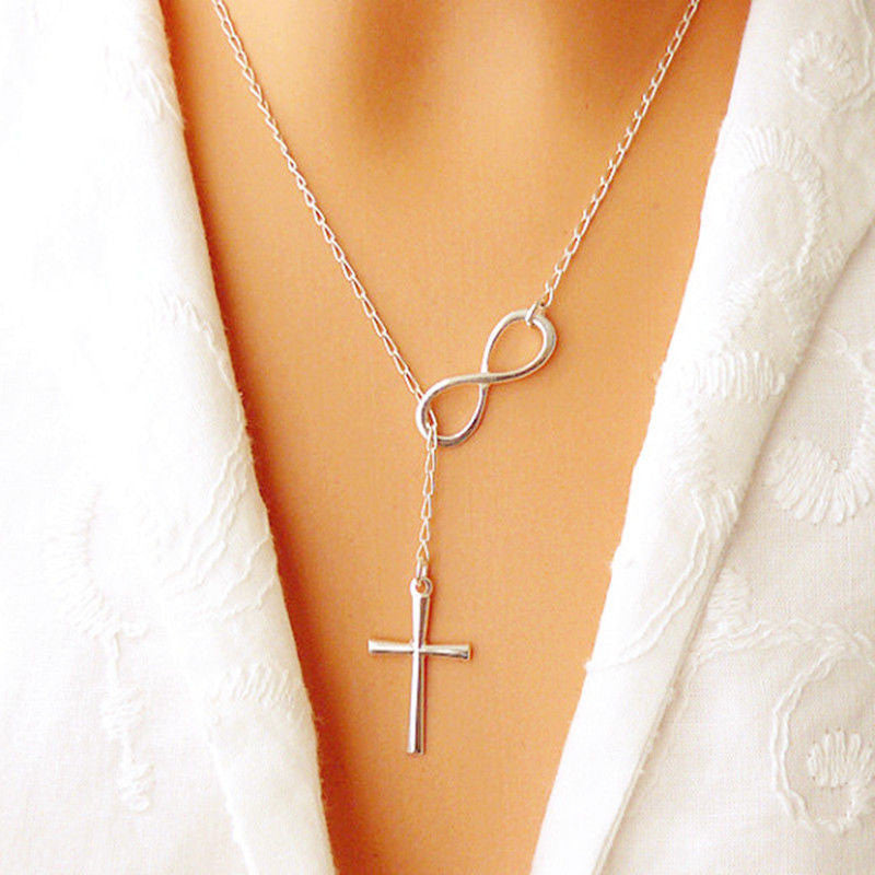 Luck Cross Pendant Necklace for Women - Shopeasywear