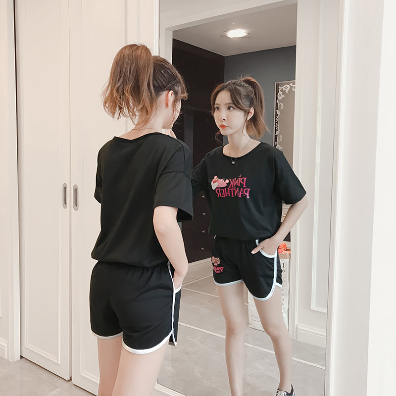 Summer Short Cartoon Women's Pajamas