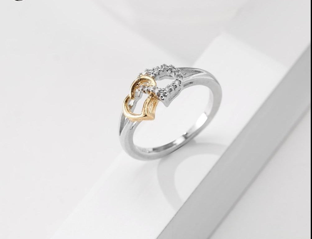 Heart Shaped Wedding Rings