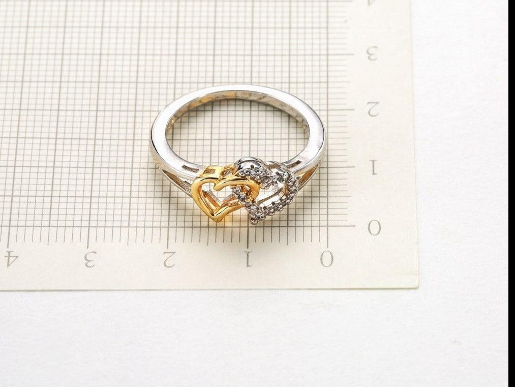 Heart Shaped Wedding Rings