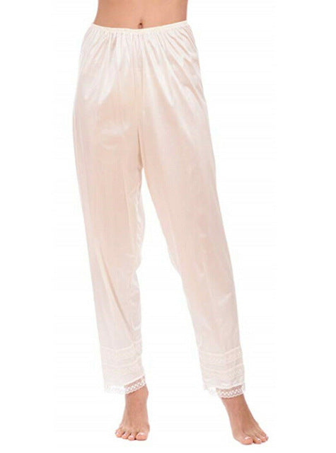 Soft Slip Liner Pajamas Sleepwear Night Bottoms - Shopeasywear