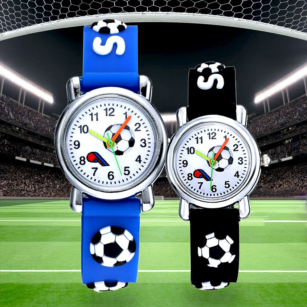 Football Silicone Kids Watches - Shopeasywear
