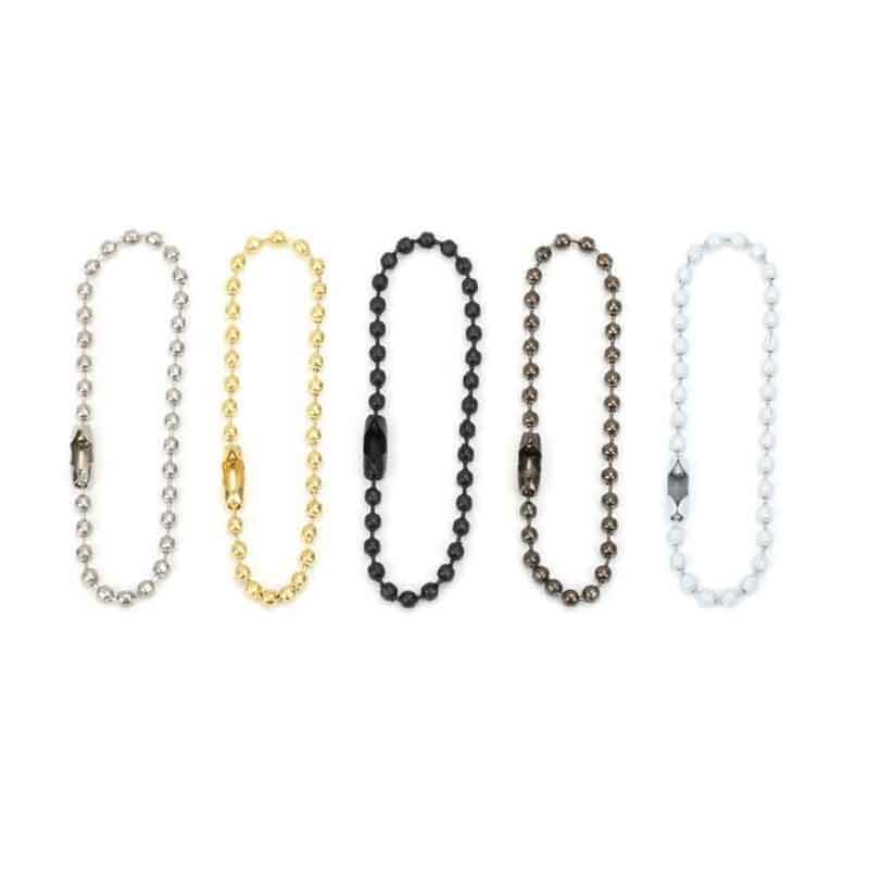 1 Pack Bulk Silver Ball Chain Connectors - Jeglow store