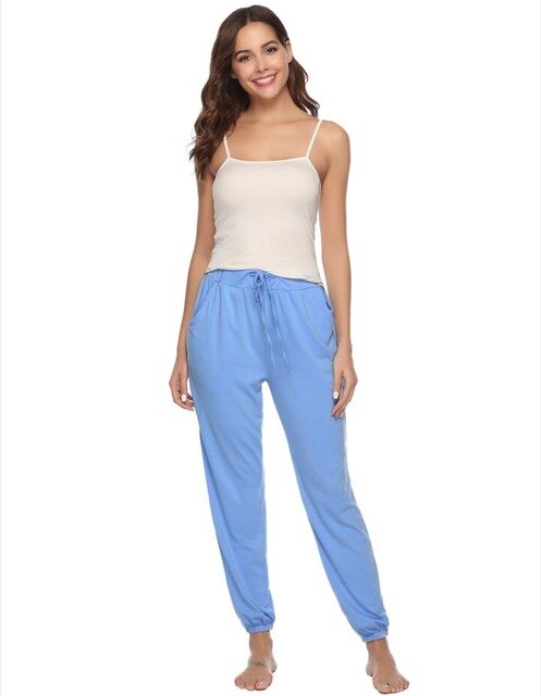 New Women Home Pajama Pants Cotton Bottoms - Shopeasywear