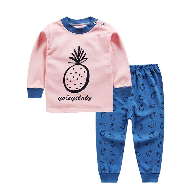 Cartoon Kids Pajamas Sets