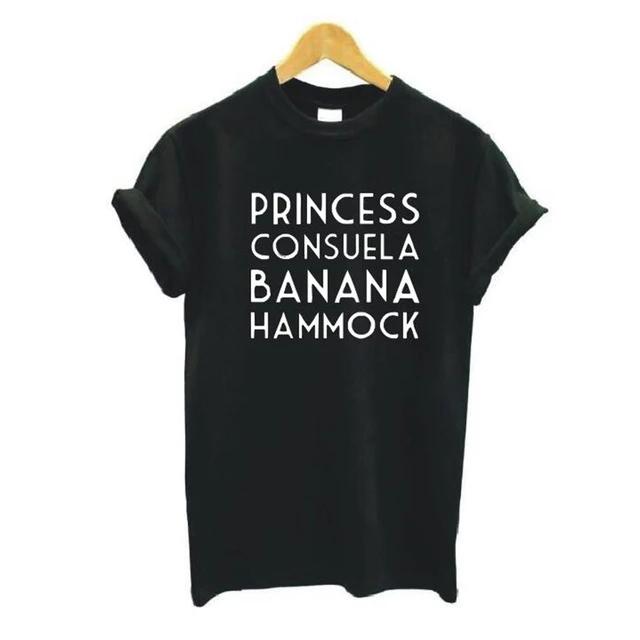 Tops Princess Consuela Banana Hammock Women T-Shirt - Shopeasywear