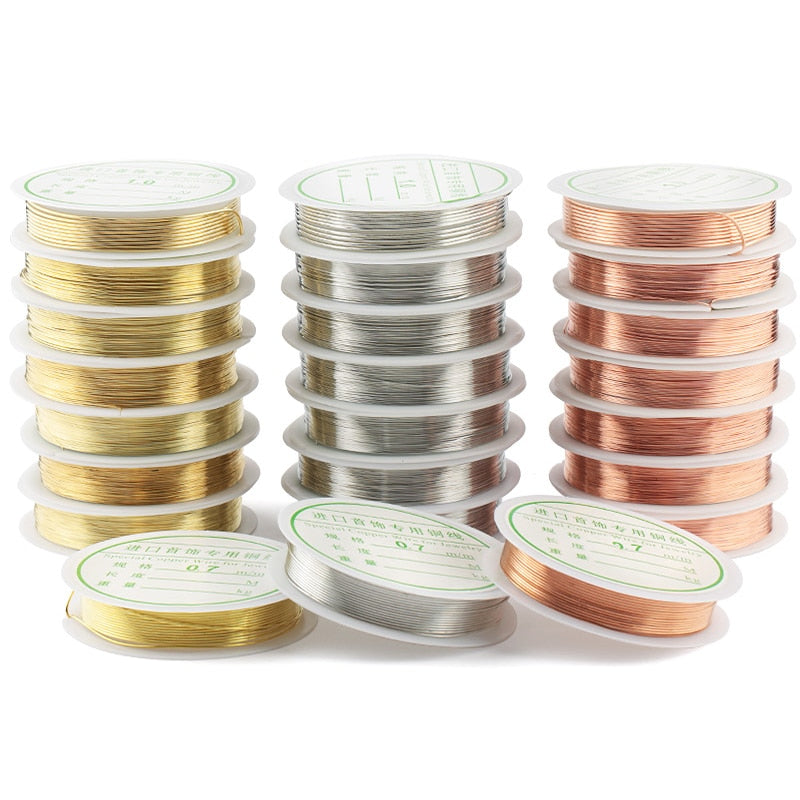 Gold Copper Wire For Bracelet Necklace - Shopeasywear