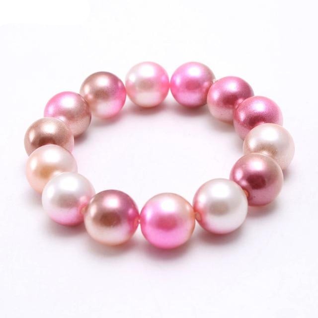 Cute Baby Girls Pearl Beads Bracelets - Shopeasywear