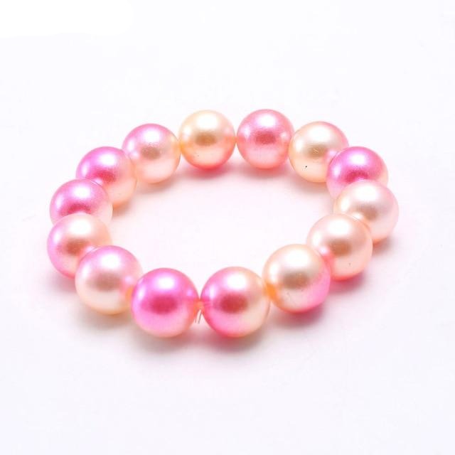 Cute Baby Girls Pearl Beads Bracelets - Shopeasywear