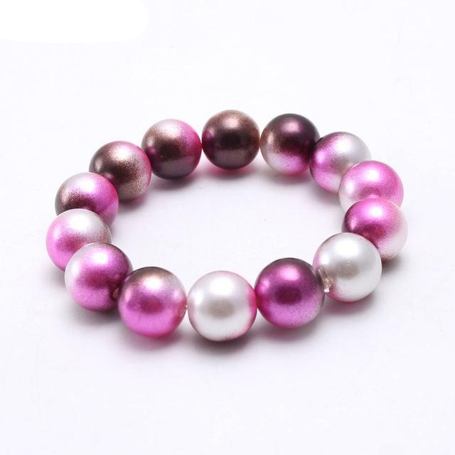 Cute Baby Girls Pearl Beads Bracelets - Shopeasywear