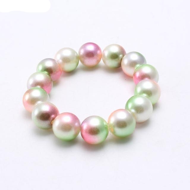 Cute Baby Girls Pearl Beads Bracelets - Shopeasywear