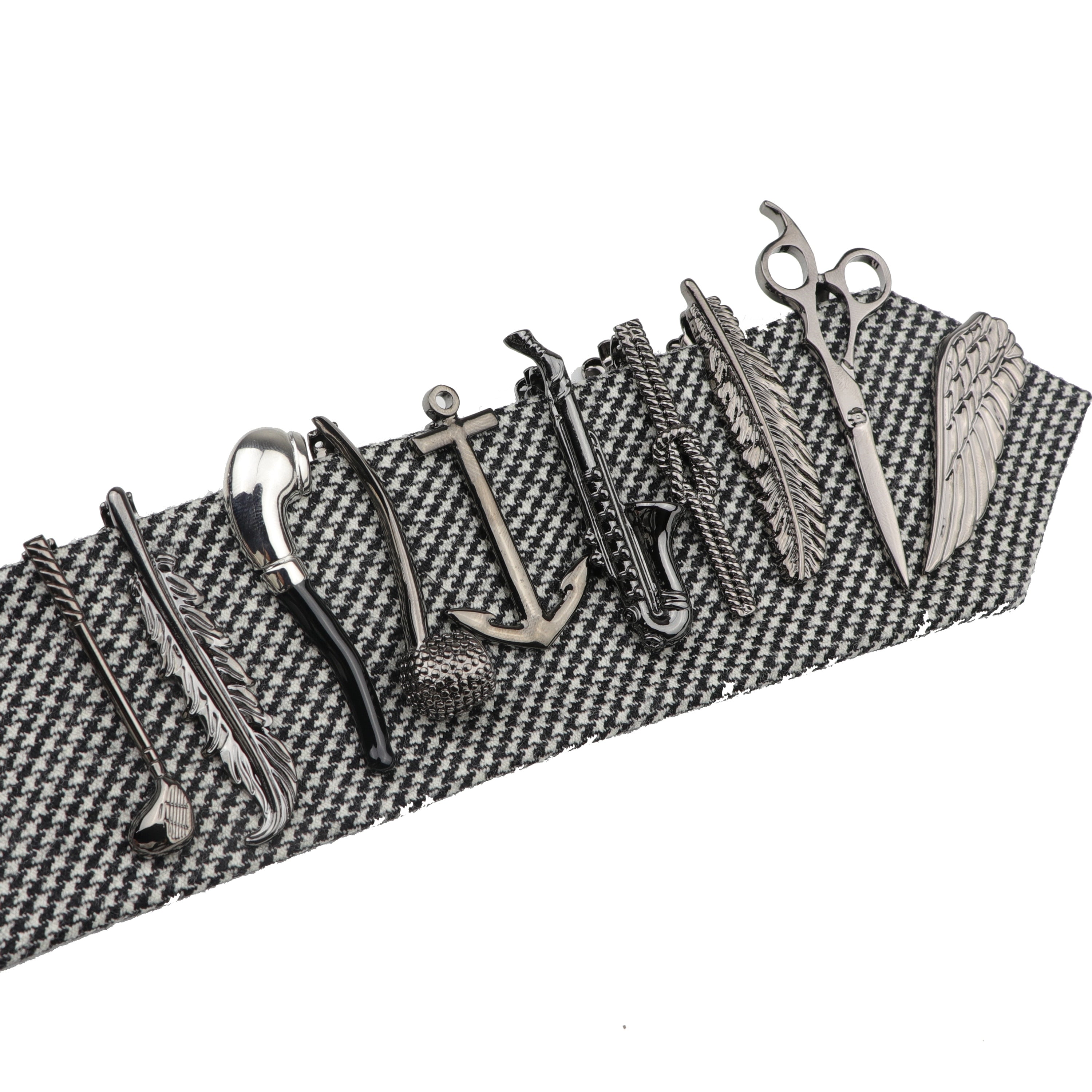 Stainless tie clips for Men