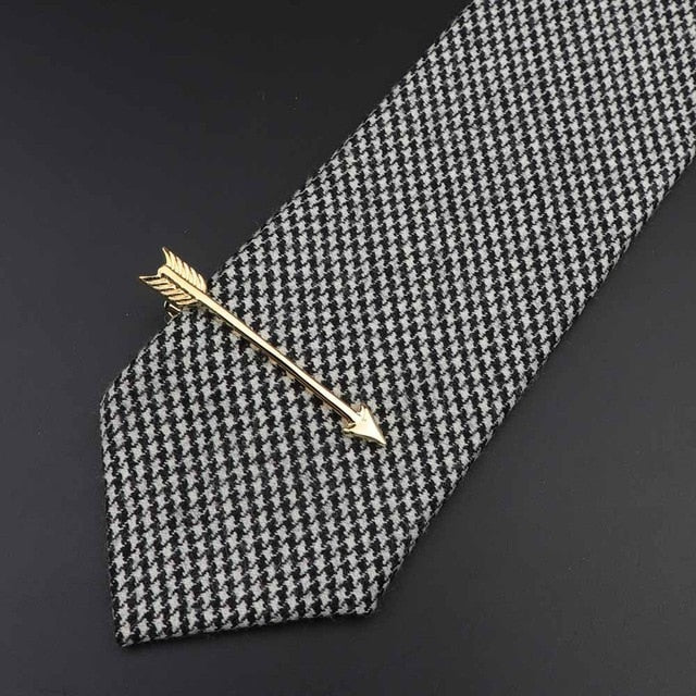 1 Piece Chrome Stainless Tie Clip for Men - Jeglow store