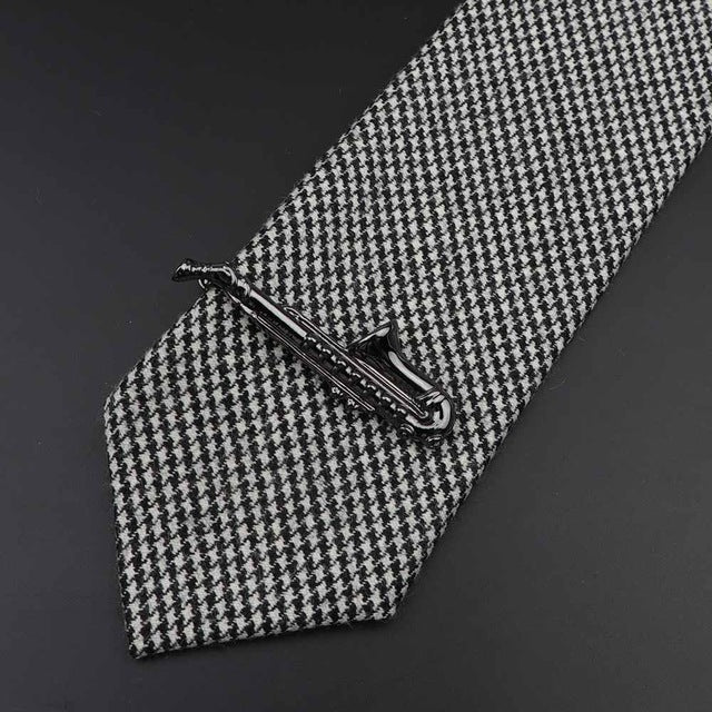1 Piece Chrome Stainless Tie Clip for Men - Jeglow store