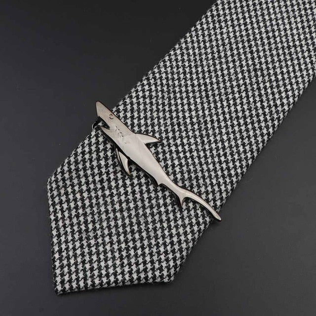 1 Piece Chrome Stainless Tie Clip for Men - Jeglow store