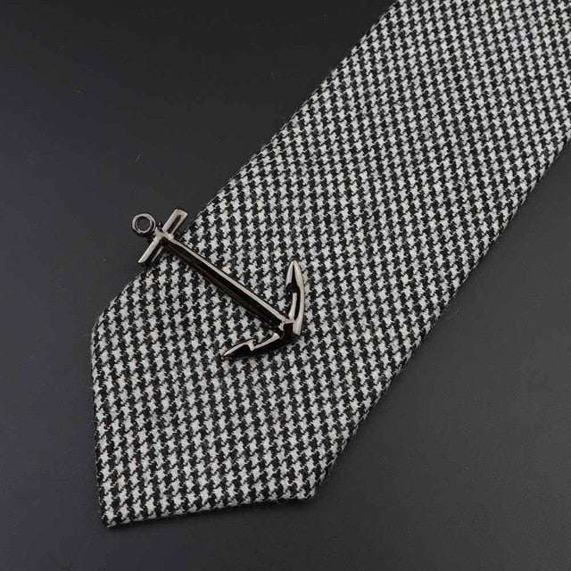 1 Piece Chrome Stainless Tie Clip for Men - Jeglow store