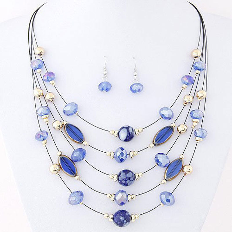 Choker Gem Crystal Necklace - Shopeasywear